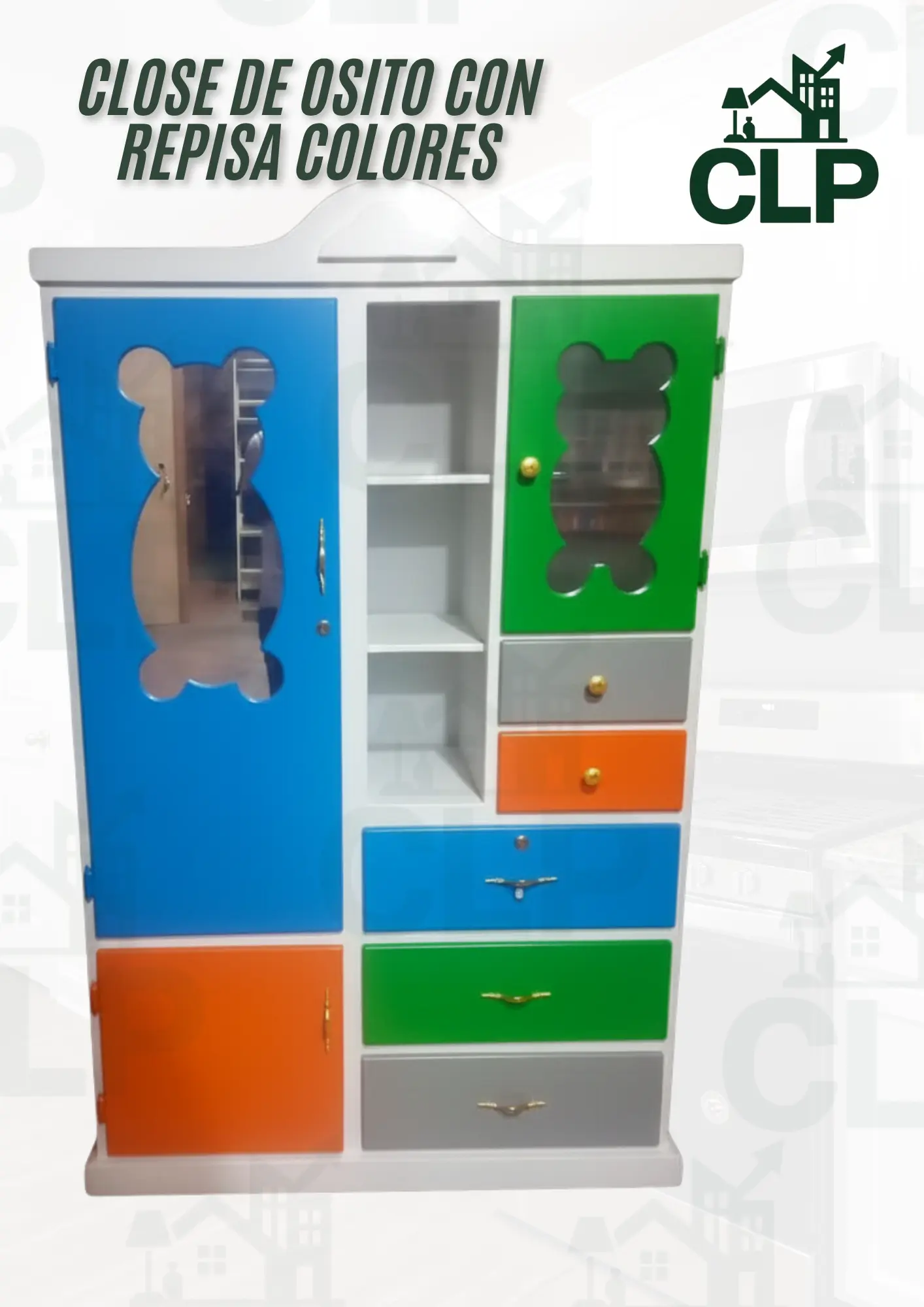 Closet De Osito  Con Repisa