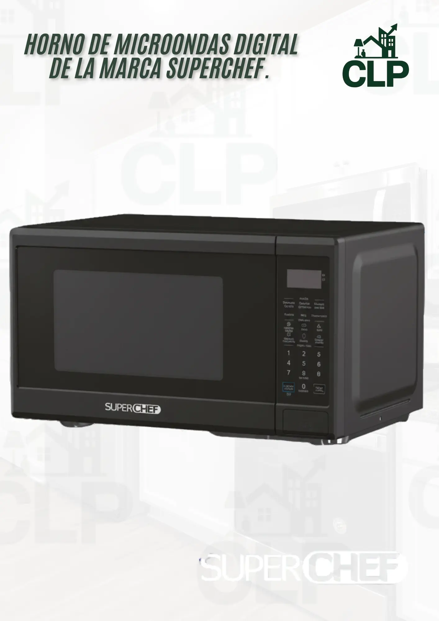 Microonda SuperChef (Digital)