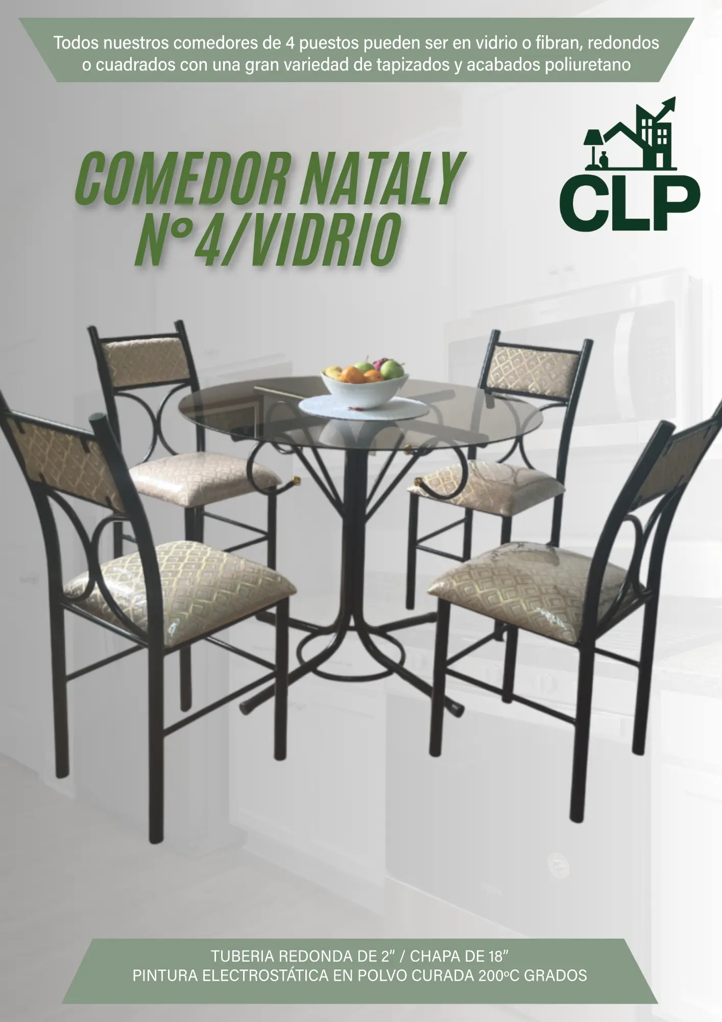 COMERDOR NATALY #4 VIDRIO