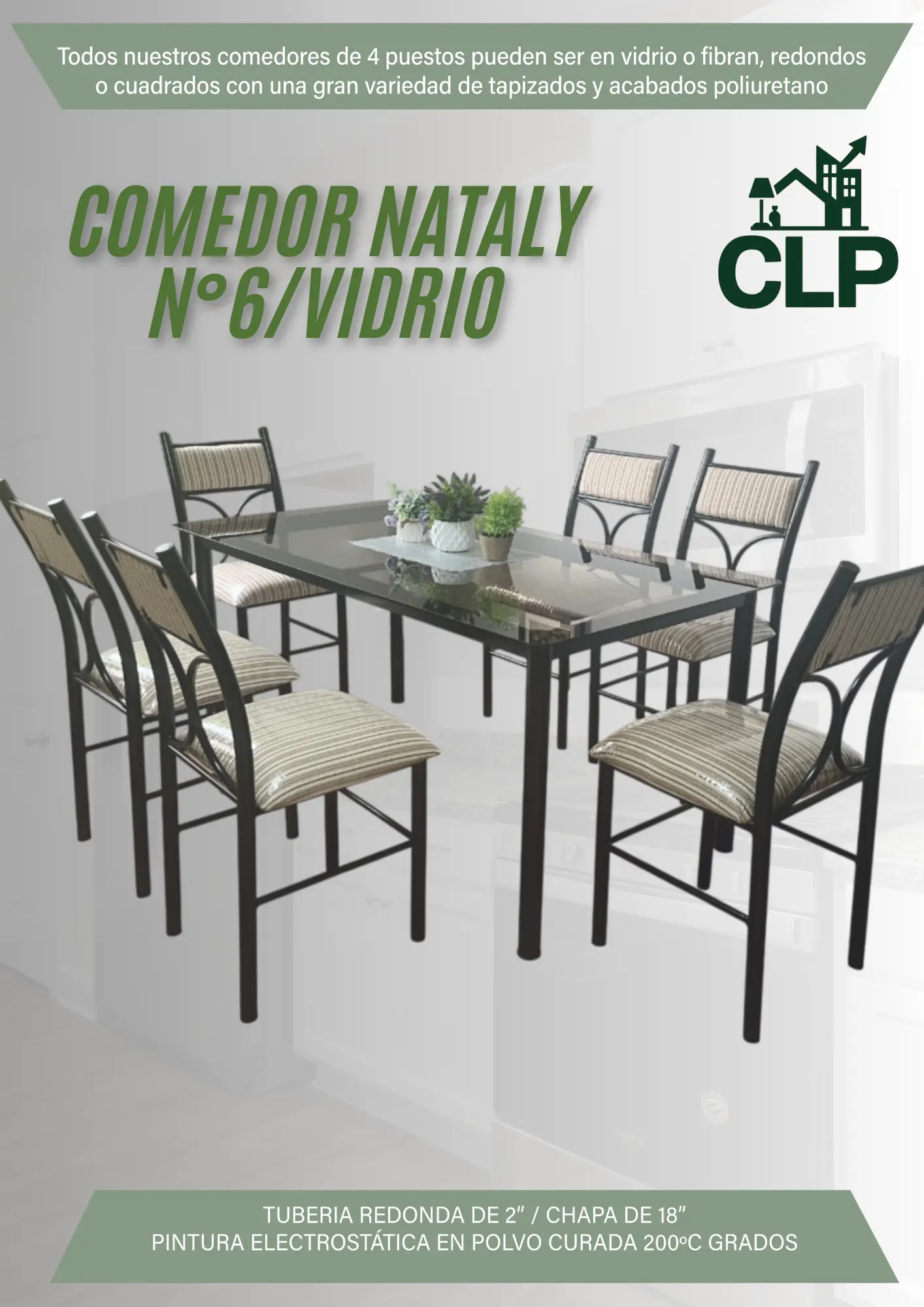 COMERDOR NATALY #6 VIDRIO