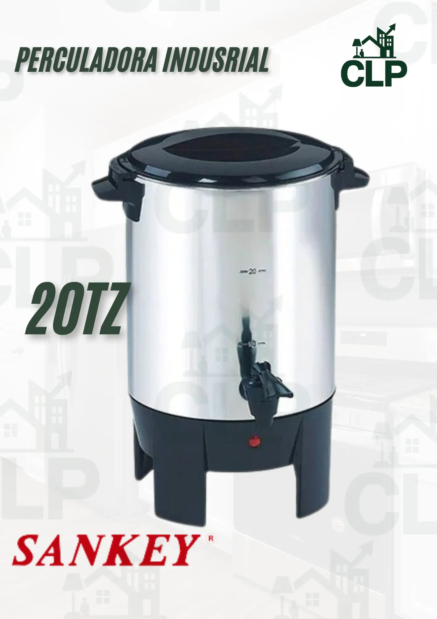 Percoladora 20 Tazas