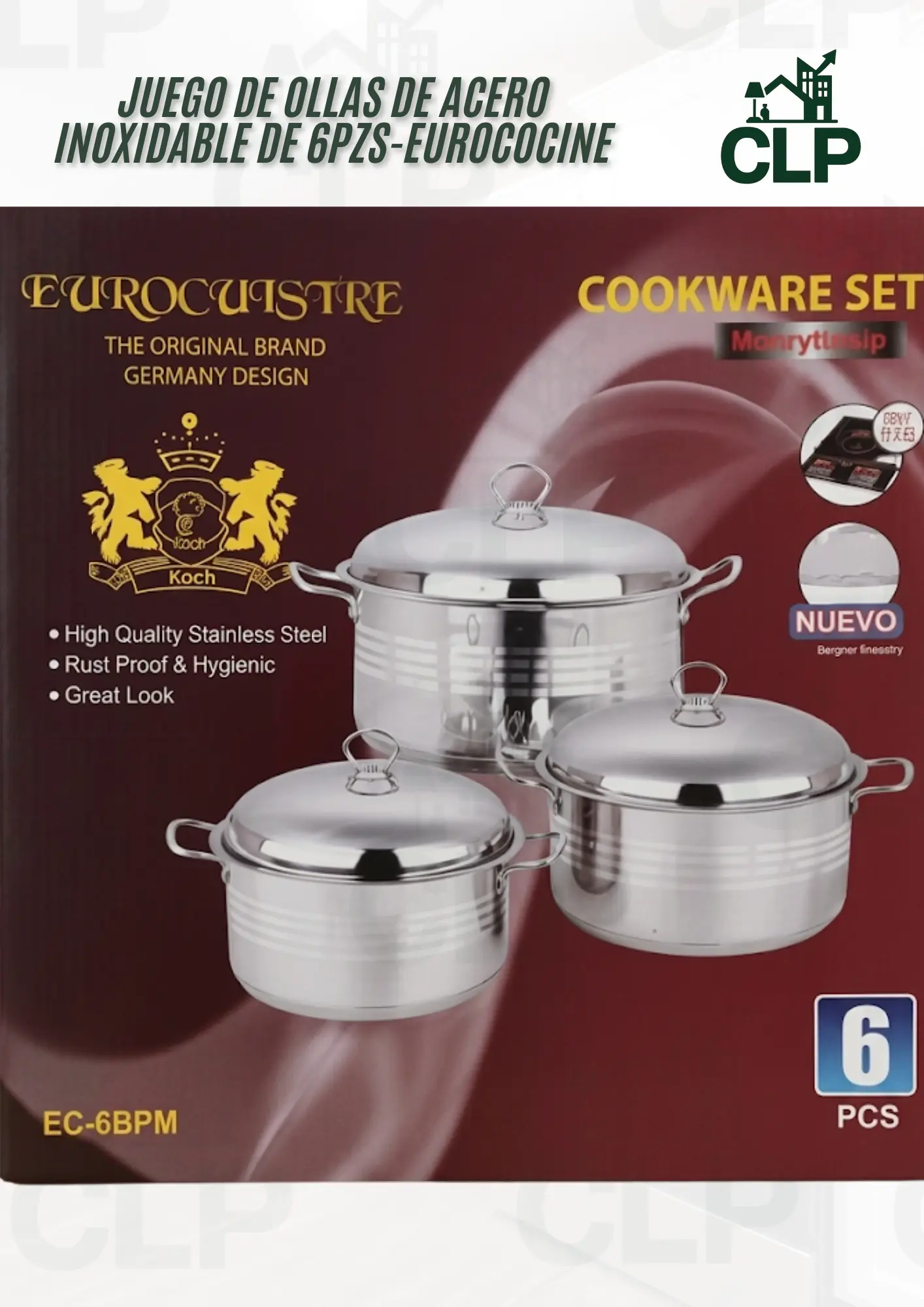 Olla de 6 piezas