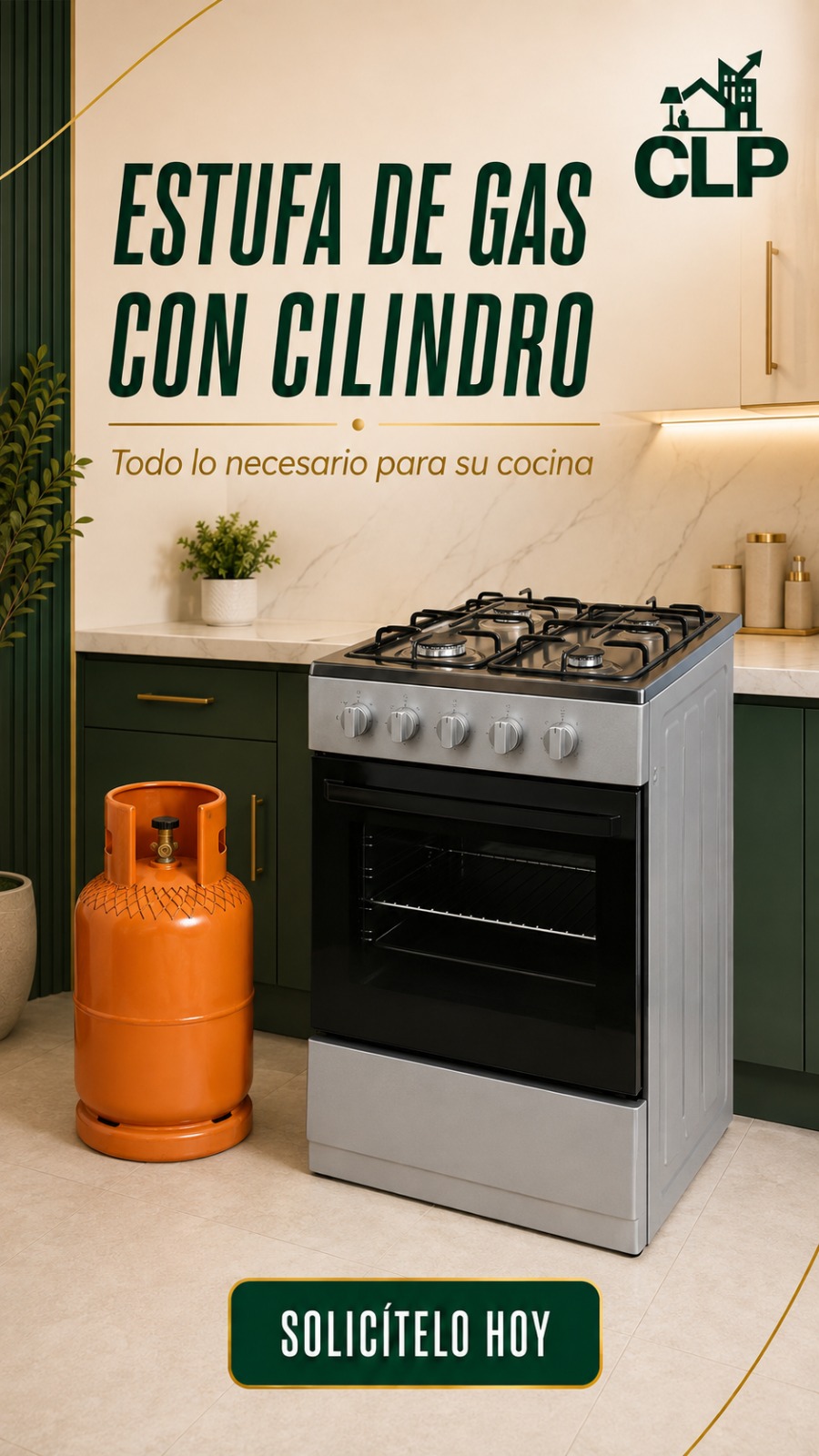 Estufa de 30 Berta + Chimbo