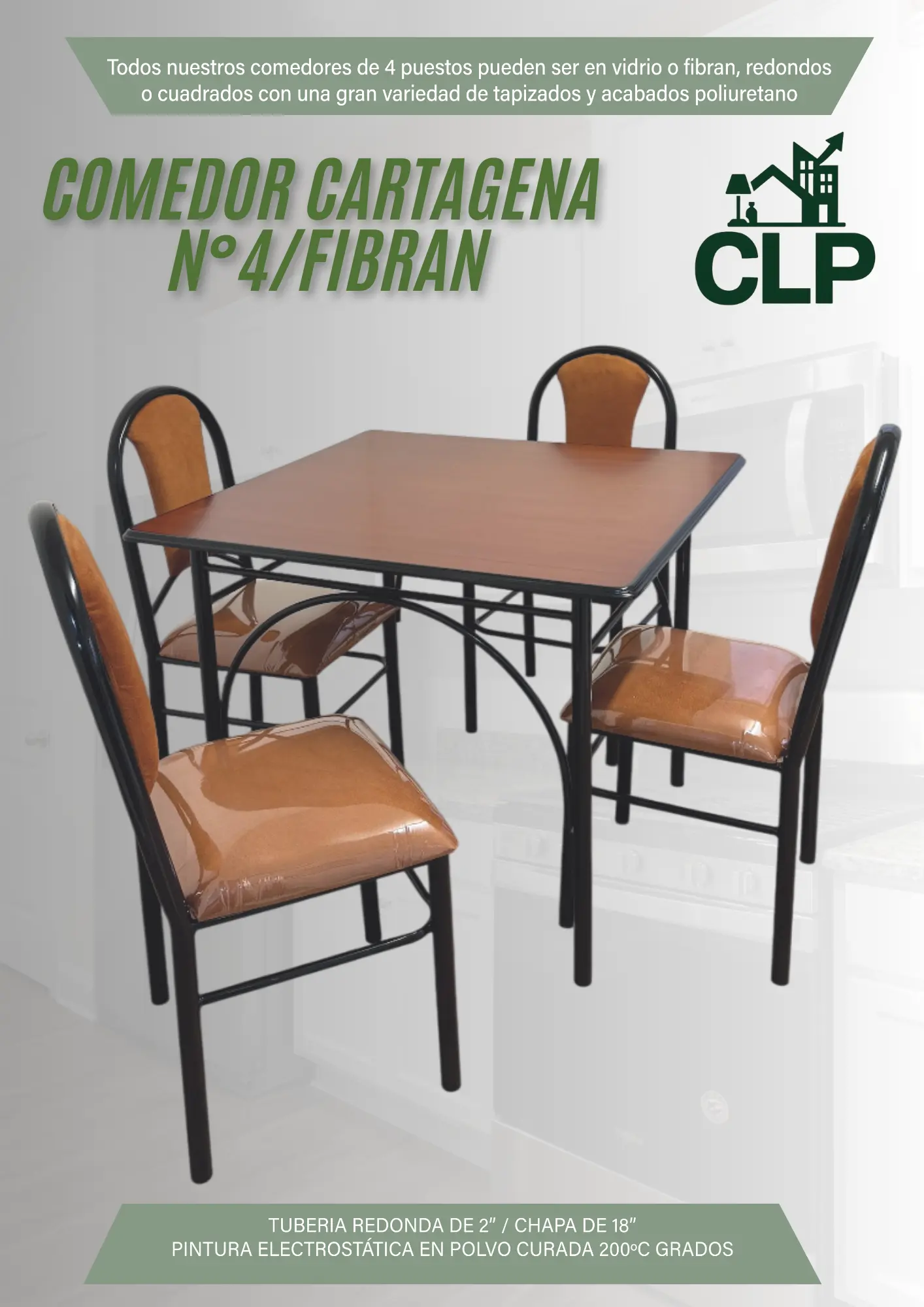 COMEDOR CARTAGENA #4 FIBRAN