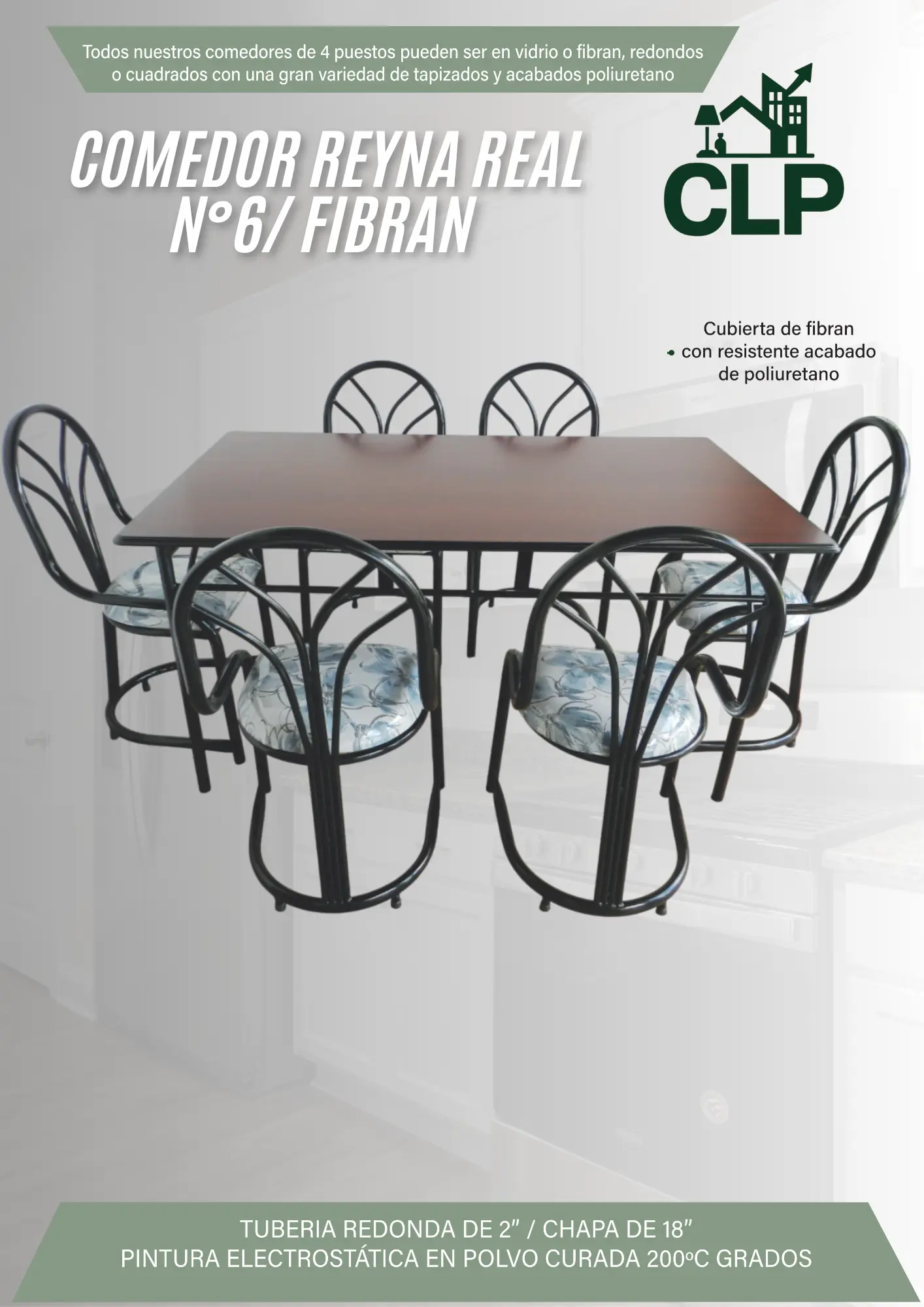COMEDOR REYNA REAL FIBRAN #6
