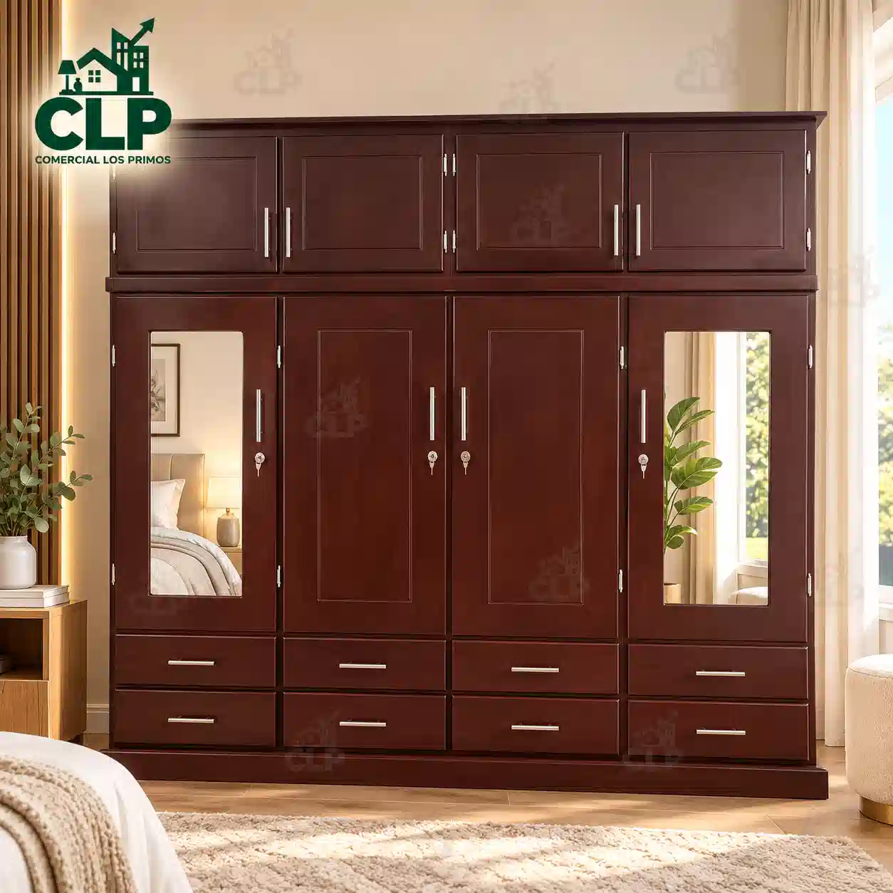 Closet de 4 puertas